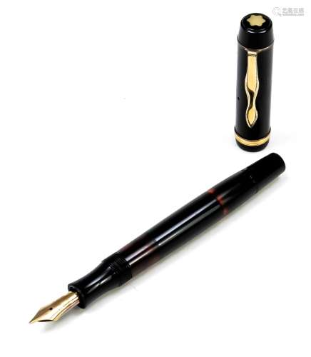 Montblanc piston fountain pen, mid