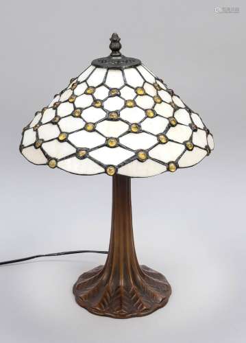 Tiffany style figural lamp, 20th c