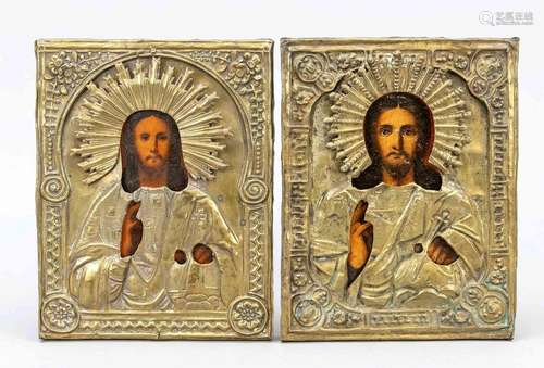 2 Icons, Russia, 19th/20th century