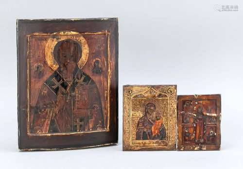 Icon of St. Nicholas, Russia, prob