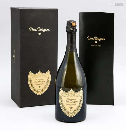 Bottle of Champagne Dom Pérignon V