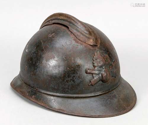 Fire helmet, France, end of the 19