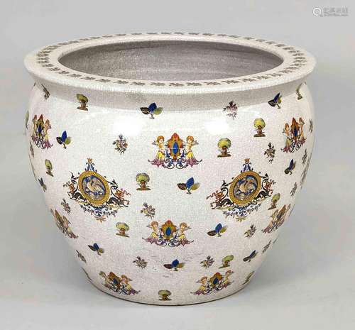 Large cachepot, 20th century, poly