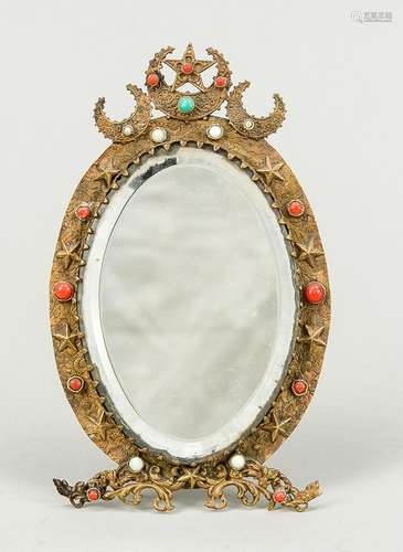 Small Ottoman table mirror, end of