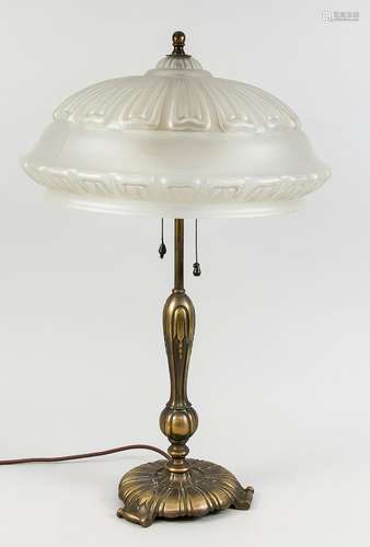 Table lamp, end of the 19th centur