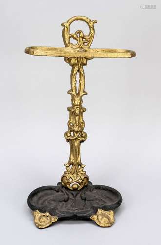 Umbrella stand c. 1900, iron, part