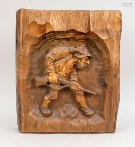 Rustic carving, mid-20th century,
