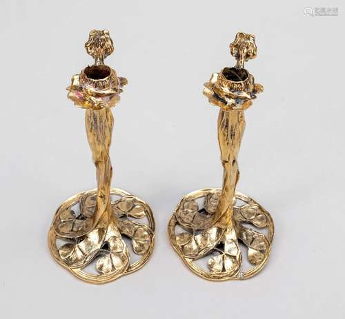 Pair of candlesticks, 2nd half of