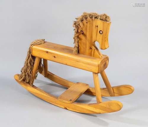 Rocking horse, mid-20th century, s