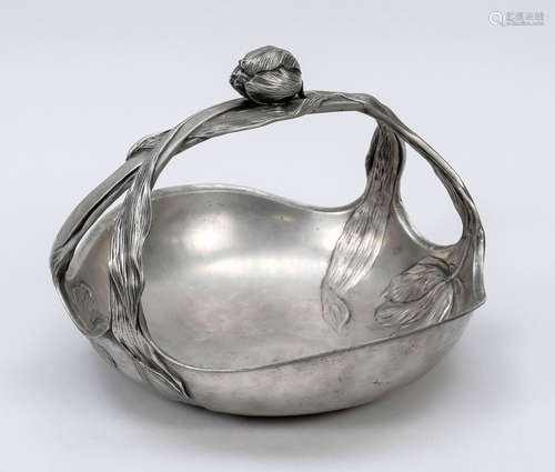 Basket bowl, Art Nouveau c. 1900,