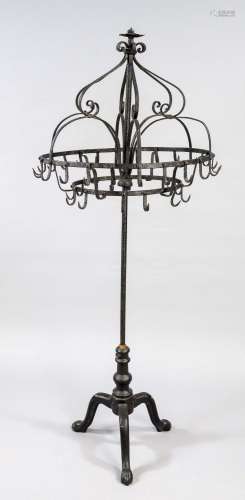 Stand, 18th/19th c., forged iron,