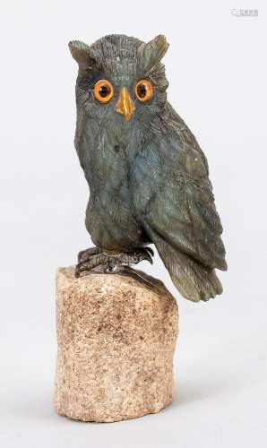 Stone owl, 2nd half of the 20th ce