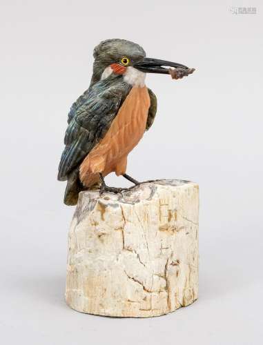 Kingfisher with fish, 2nd half of