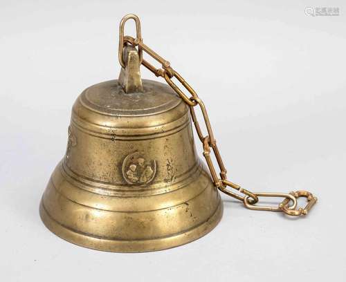 Bell, 18th century, bronze/brass,