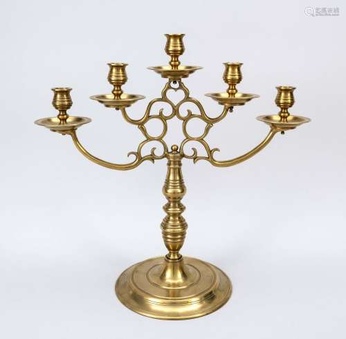 Table candlestick, 19th century, b