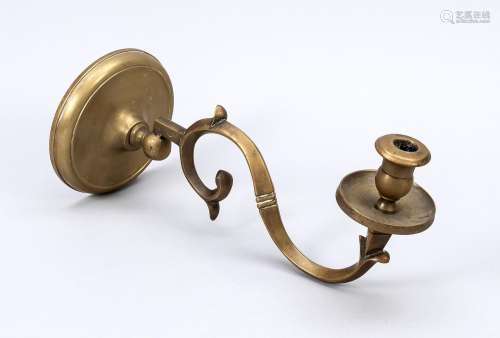 Wall candlestick, 19th century, br