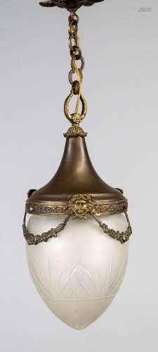 Hanging lamp, end of the 19th cent