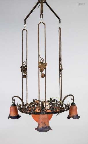 Ceiling lamp, France, c. 1900, Dau