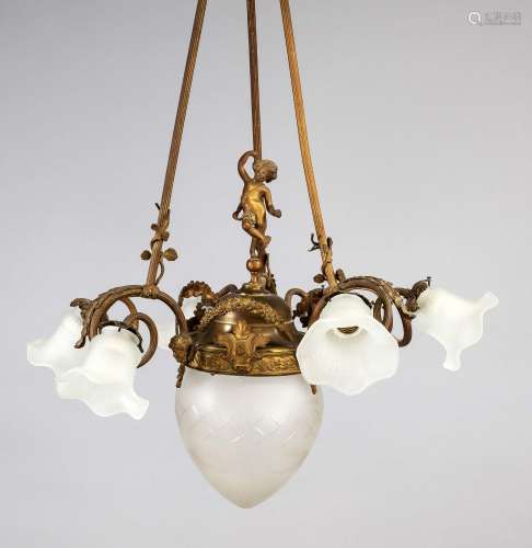 Ceiling lamp, late 19th century, b