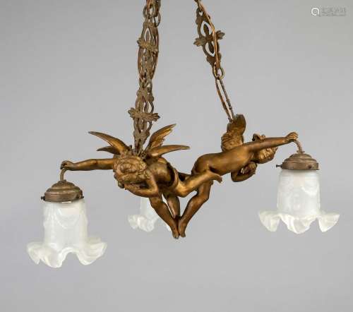 Figural hanging lamp, end of the 1