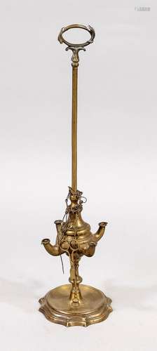 Oil lamp, end of the 19th century,