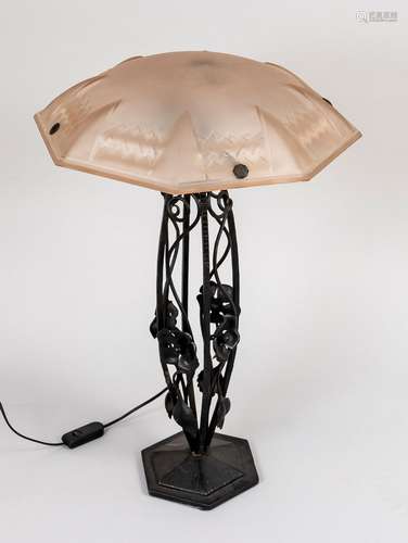 Table lamp, France (Muller Frères/