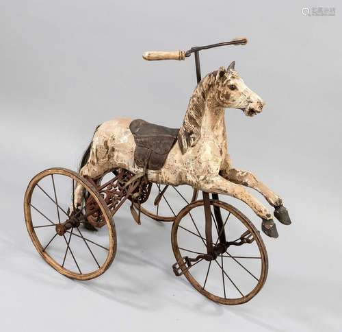 Figural tricycle, 19th century, ju