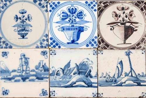 Large group of tiles (approx. 80-9