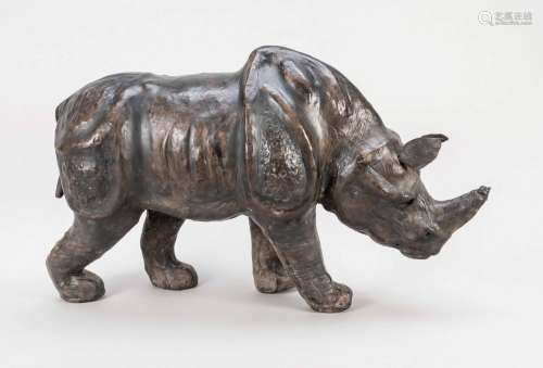 Large rhinoceros, mid-20th century