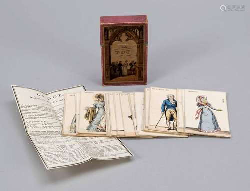 Card game, 19th century, ''La Dot,