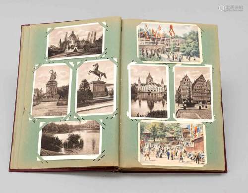 Picture postcard album Hannover, 1