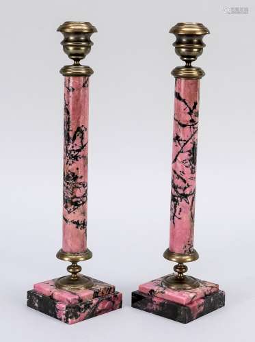 Pair of candlesticks, 19th century