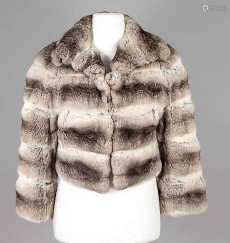 Short ladies' chinchilla jacket, 2