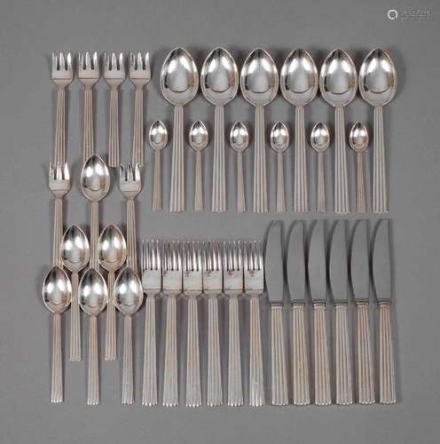 Georg Jensen Besteck-Set "Bernadotte"