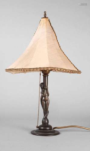 Tischlampe Art deco Bronze