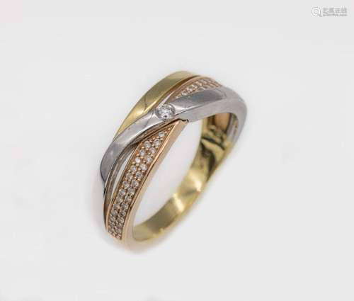 14 kt gold brilliant-ring