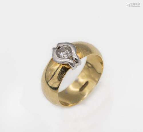 14 kt gold brilliant-bandring