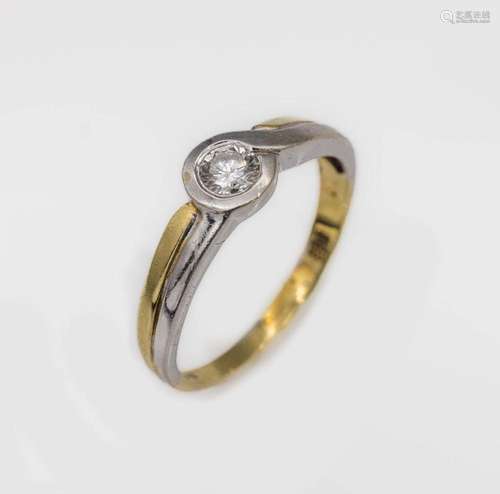 14 kt gold brilliant-ring