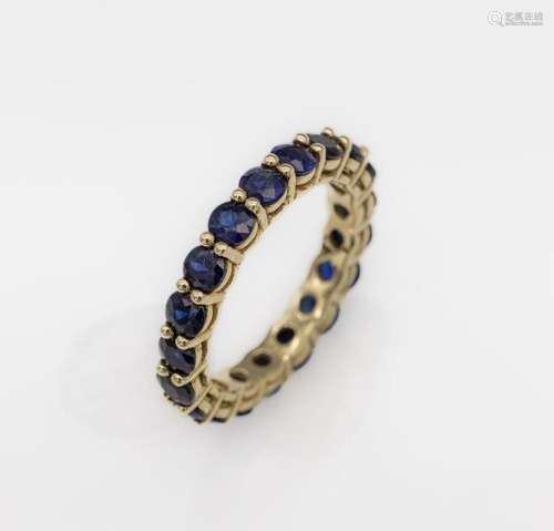 14 kt gold sapphire-ring,