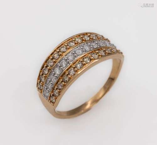 14 kt gold brilliant-ring,