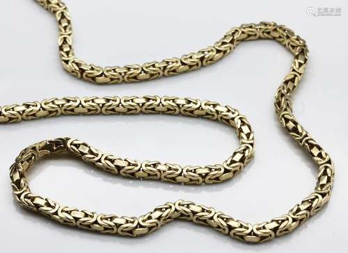 14 kt gold royal chain,