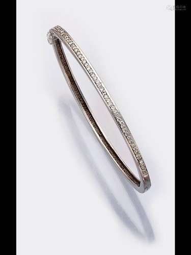 18 kt gold brilliant-bangle