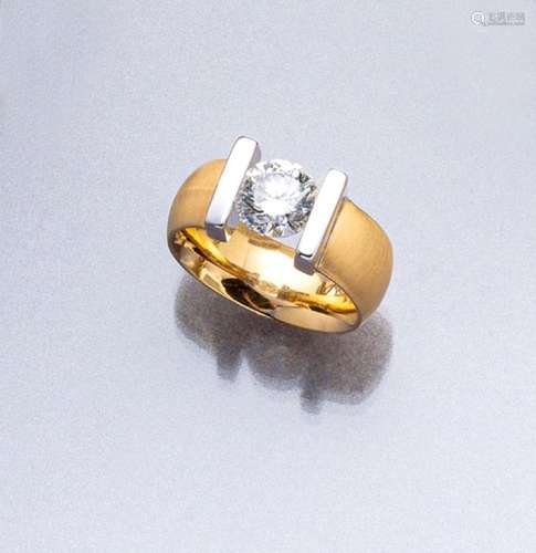 18 kt gold brilliant-ring