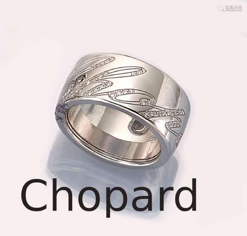 18 kt gold ring CHOPARD with brilliants