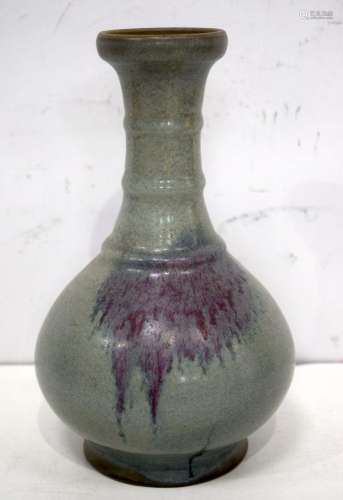 A Chinese Song style porcelain vase 26 cm.