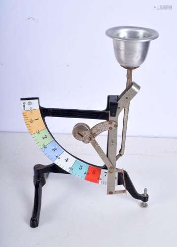 A vintage German chicken egg scale and grader by Ph.J.Maul o...