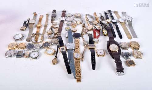 A collection of watches including Gucci,Stowells of Chelsea ...