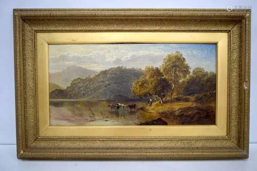 Thomas Whittle, Junior (British 1865-1892) Oil on canvas Hig...