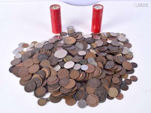 A collection of coins pre decimal, Crowns, uncirculated penn...