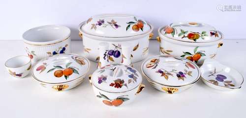 A collection of Royal Worcester Evesham Kitchen/table ware